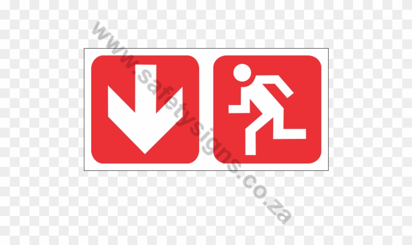 Fire Exit Safety Sign - Safety Signs South Africa #1128645