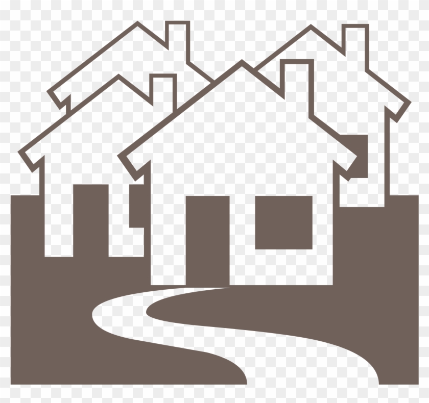 Open - Real Estate Silhouette #1128653