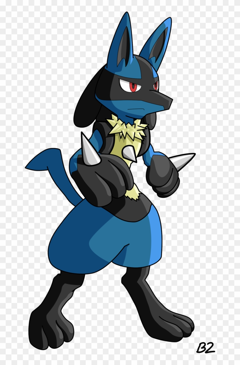 Transparent Lucario Png - Pokemon Mega Lucario Shiny, Png Download