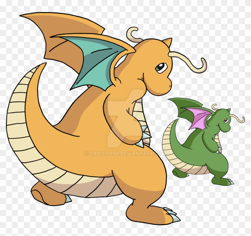 149 - Dragonite - Art V - 3 By Tails19950 - Dragonite By Tails19950 #1128840