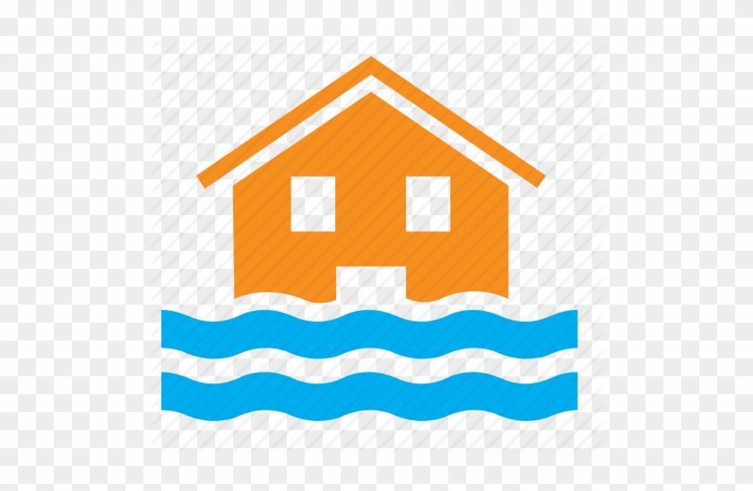 Flooded Clipart Typhoon - Warehouse Delivery Icon #1128854