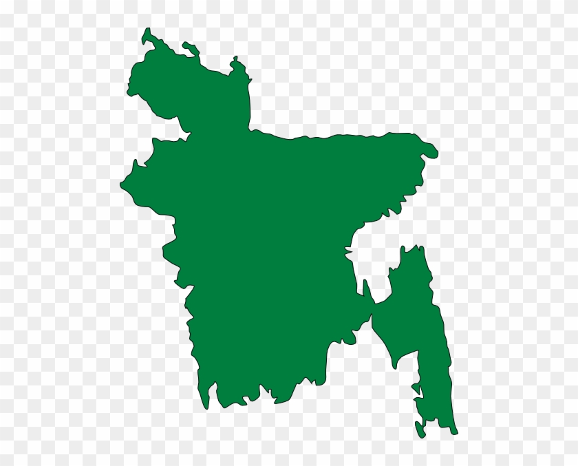 Bdmap Clip Art At Clker - Bangladesh Icon #1128985