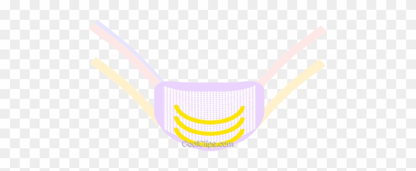 Surgical Mask Royalty Free Vector Clip Art Illustration - Smiley #1128989