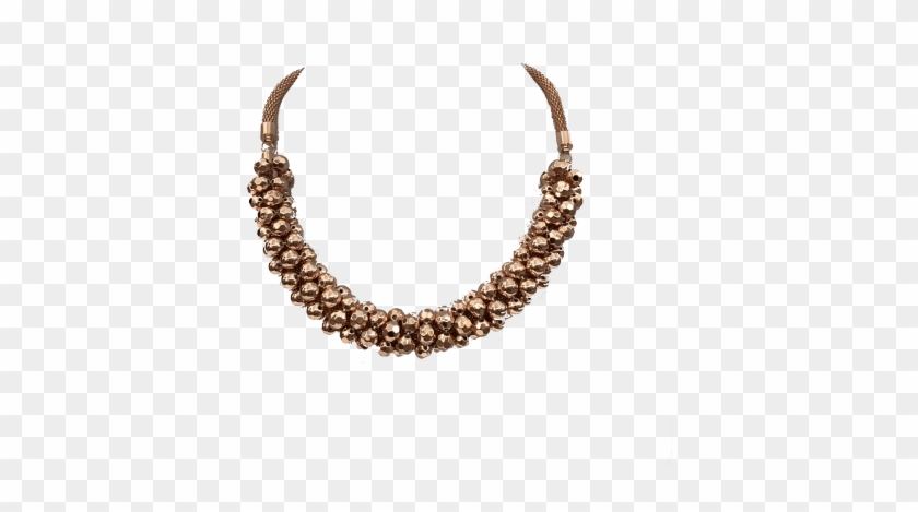 Free Png Gold Necklace Png Images Transparent - Rose Gold Necklce Png #1129088