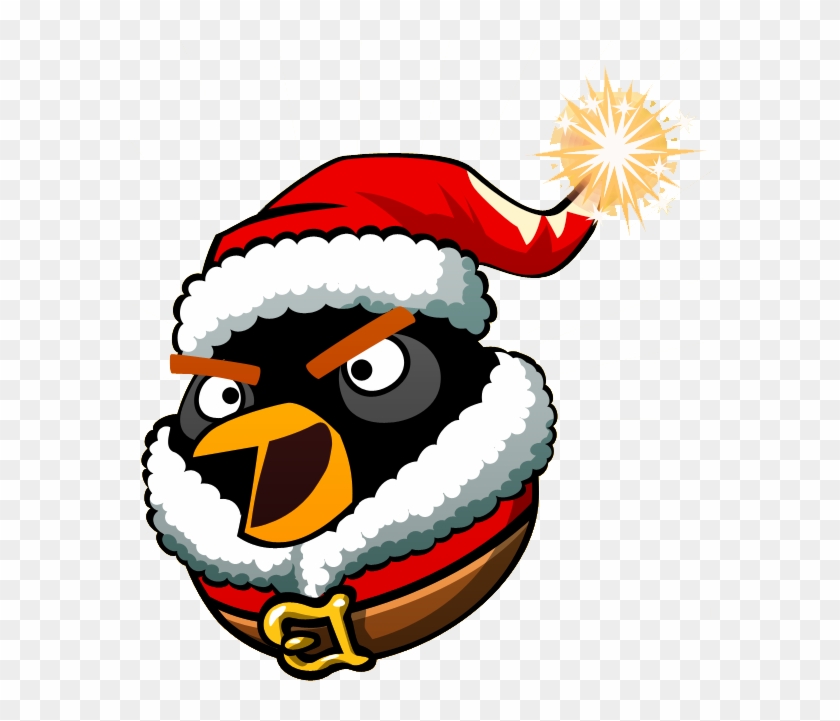 Santa Bomb By Nikitabirds - Angry Birds Santa #1129099