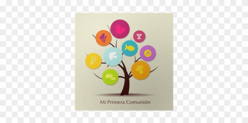 Invitacion De Primera Comunion Arbol #1129167