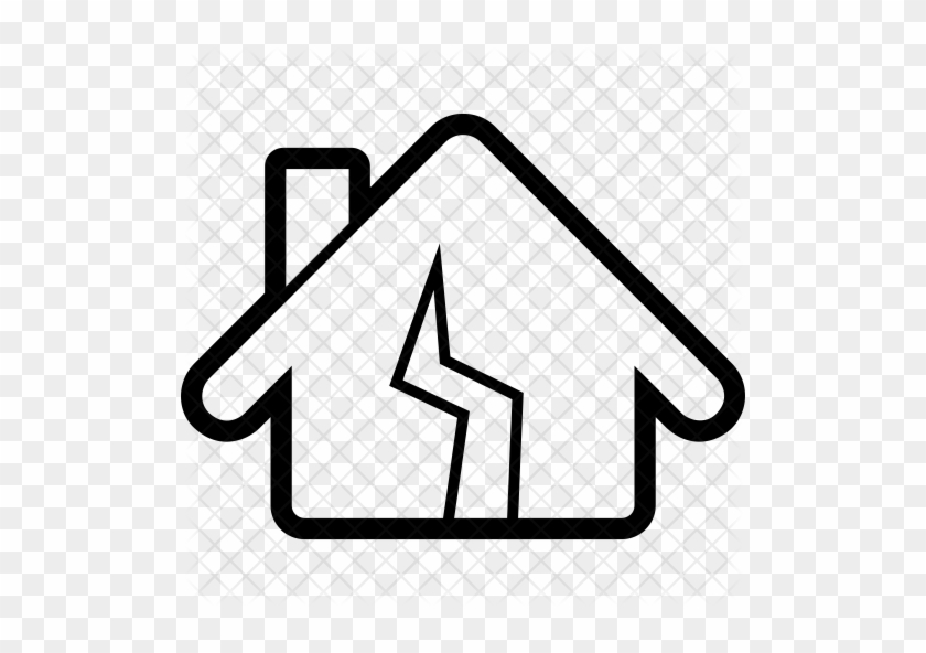Broken Home Icon - House #1129246