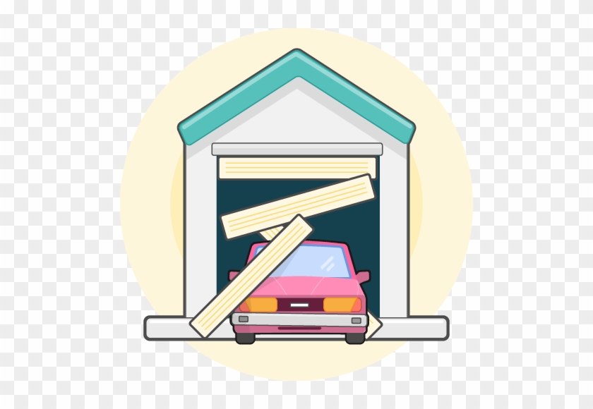 Garage Breakdown - Garage Damage #1129258