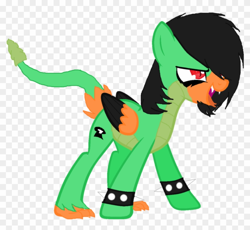 Emo Duck-snake Pony By Lolhooplacatz - Breadwinners Mlp #1129437