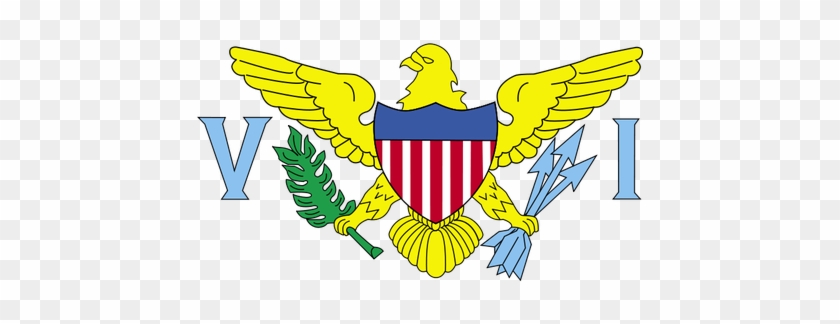 3287 American Flag Clip Art Borders Free Public Domain - Flag Of The United States Virgin Islands #1129509