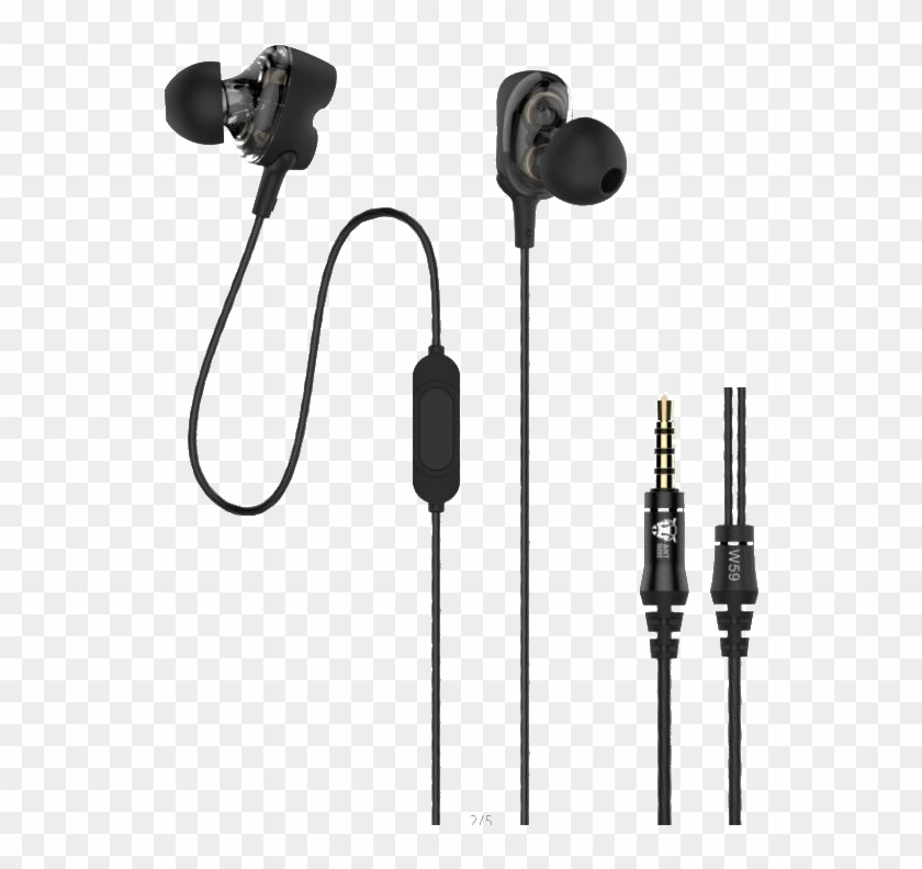 Ant Audio W59 Dual Driver Wired Earphones - Headphones #1129735