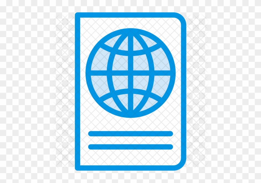 Passport Icon - Open World: The Truth About Globalization #1129841