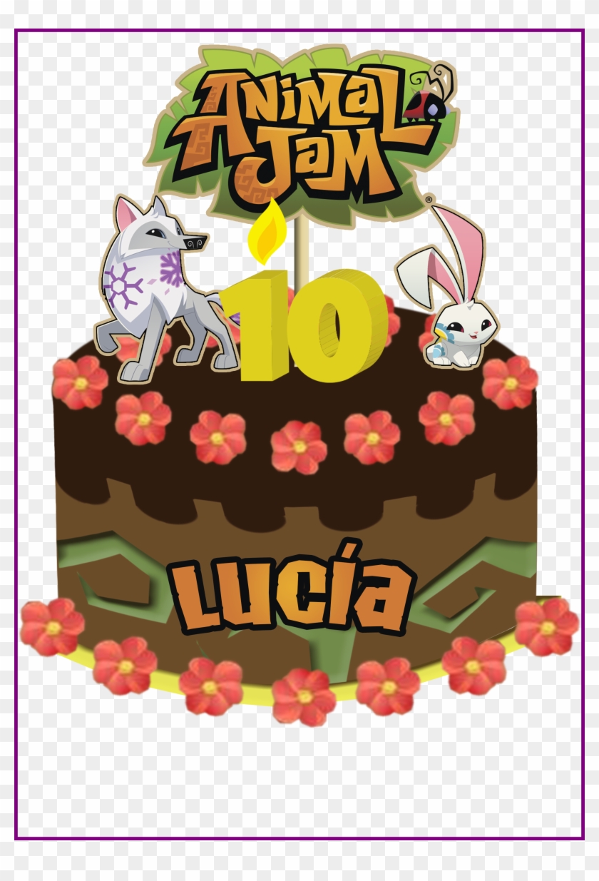 Unbelievable Diseno Torta Animal Jam Cumpleanos And - Animal Jam Junior Monopoly #1129867