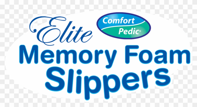 Elite Memory Foam Slippers - Seen On Tv Unisex Comfort Pedic Memory Foam Slippers #1129882