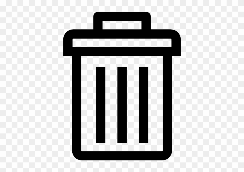 Rubbish Bin Free Icon - Recycle Bin Icon Flat #1129961