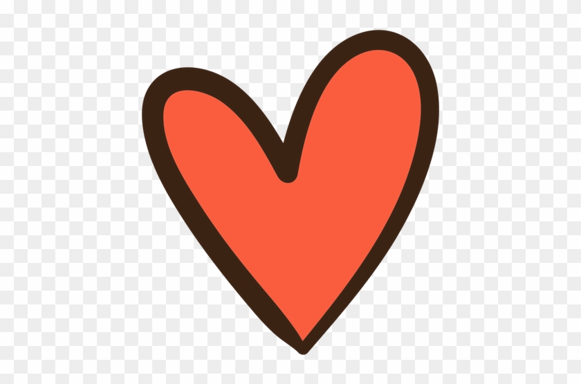 Heart Hippie Doodle Transparent Png - Transparency #1130132