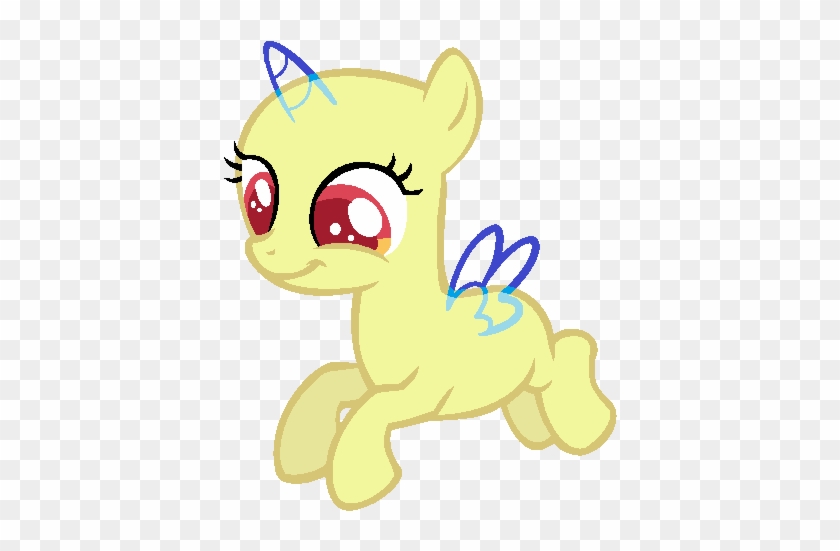 Mlp - Mlp Base Filly Alicorn #1130235