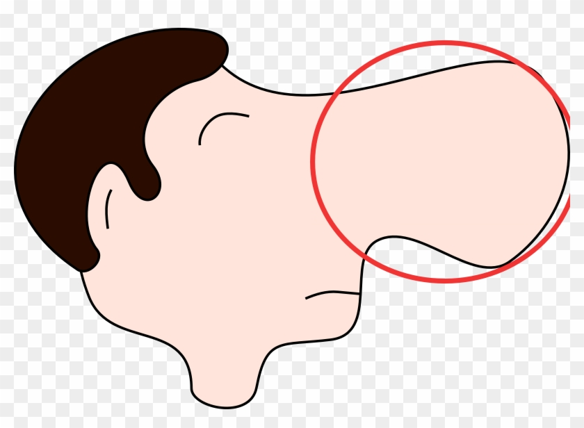 Cartoon Nose Profile Clip Art Clipart - Nose Cartoon #1130251