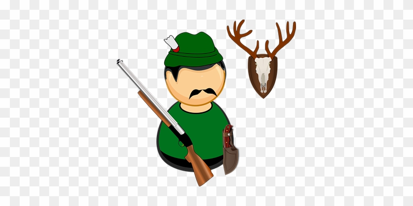 Antlers Comic Characters Deer Game Gamekee - Hunter Png Clipart #1130277