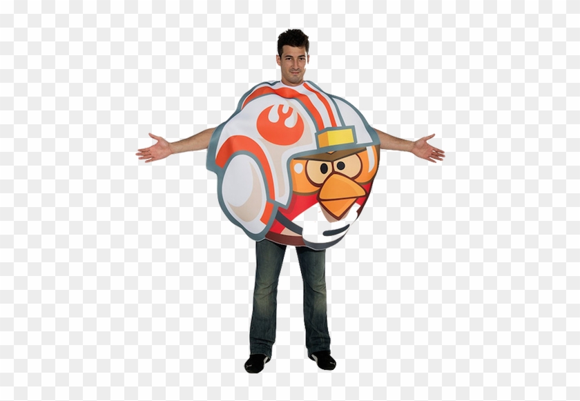 The Force Awakens The Light And Dark Side Of Star Wars - Adult's Angry Birds Star Wars Costume #1130291