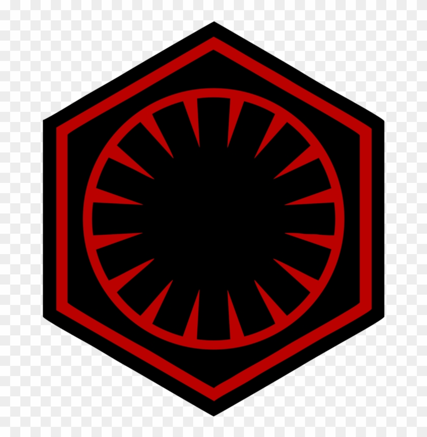 Emblem Of The First Order Alternate By Redrich1917 - Star Wars 7 First Order Logo #1130294