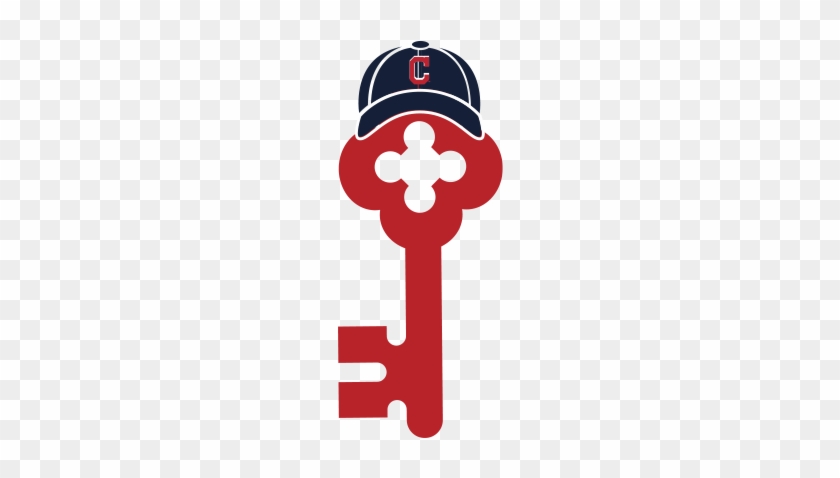 Ready To Win Exclusive Cleveland Indians Prizes Just - Custom Brass Key Tag #1130314