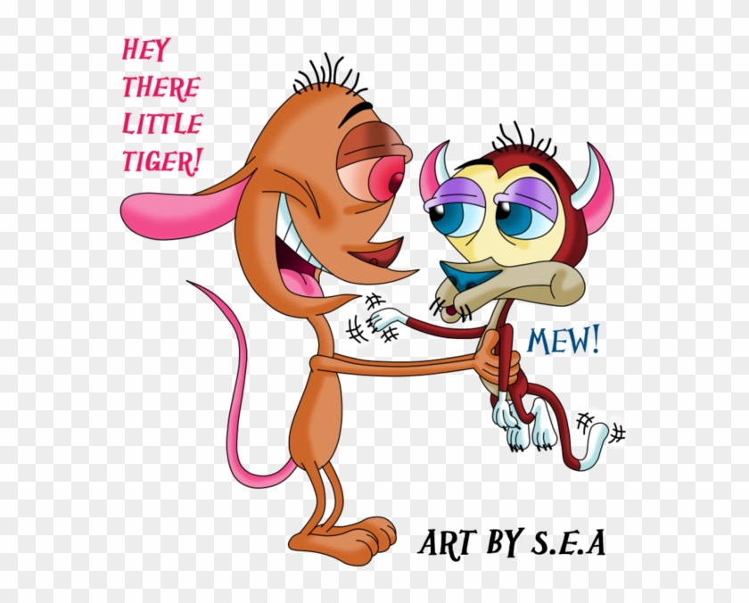 Ren And Stimpy-hey Lil Tiger By Skunkynoid - The Ren & Stimpy Show #1130414