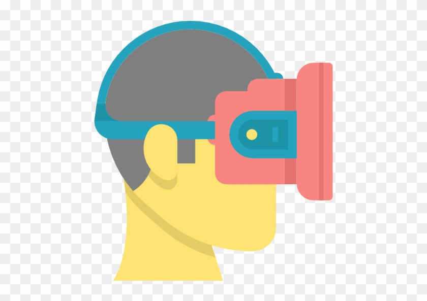 Virtual Reality Clipart Clip Art - Augmented Reality Virtual Reality Icon #1130457