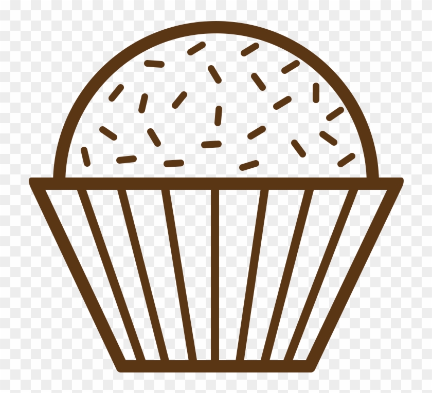 Brigadeiro Cupcake Chocolate Truffle Recipe - Cup Cake Icon #1130555
