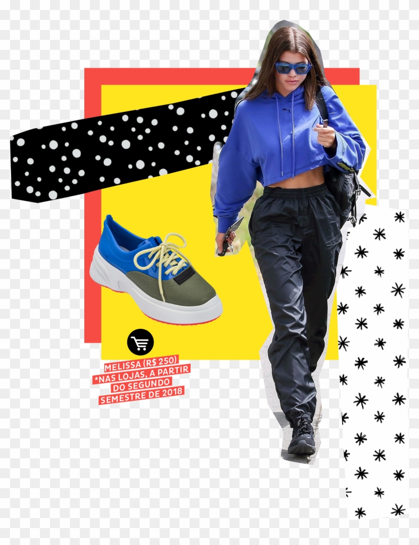 Sofia Richie Usando Dad Sneakers No Street Style - Sneakers #1130594