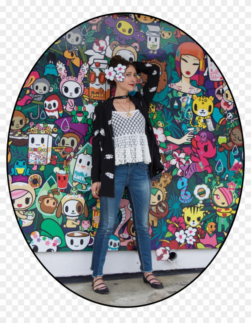 Street - Style - Kimono - Icecream Coronadelmar California - Tokidoki Rainforest Zip Pouch , 5 #1130614