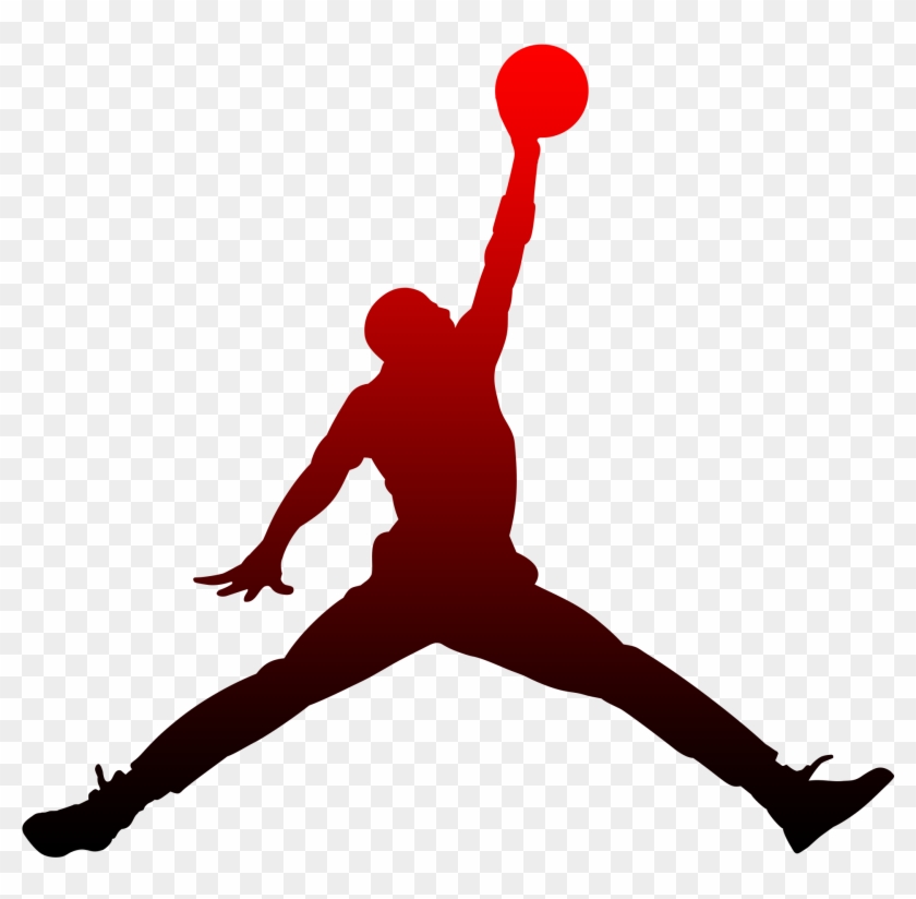 Cool Michael Jordan Clip Art - Greatman Air Jordan Nike Jumpman Logo Vinyl Sticker #1130707