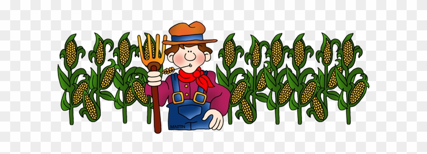 Corn Maze Clip Art Clipart - Corn Field Clip Art #1130896