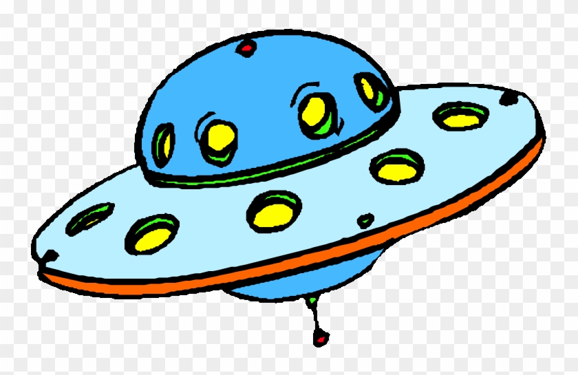 Cartoon Alien Spaceship #1130901