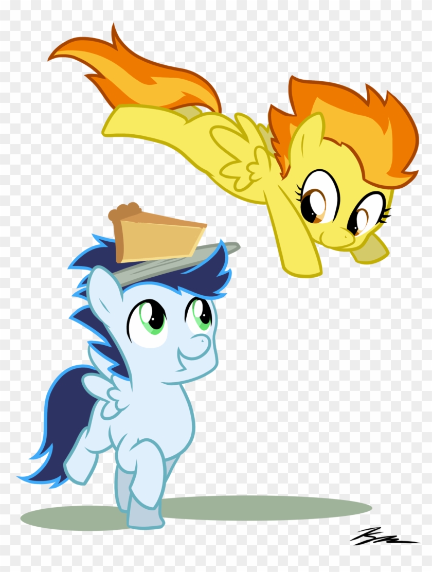 My Little Pony Soarin And Spitfire - My Little Pony Filly Soarin Wonderbolts #1130927