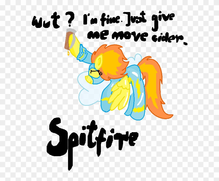 Spitfire Drunk By Flashstormmlp - Graphic Design #1130978