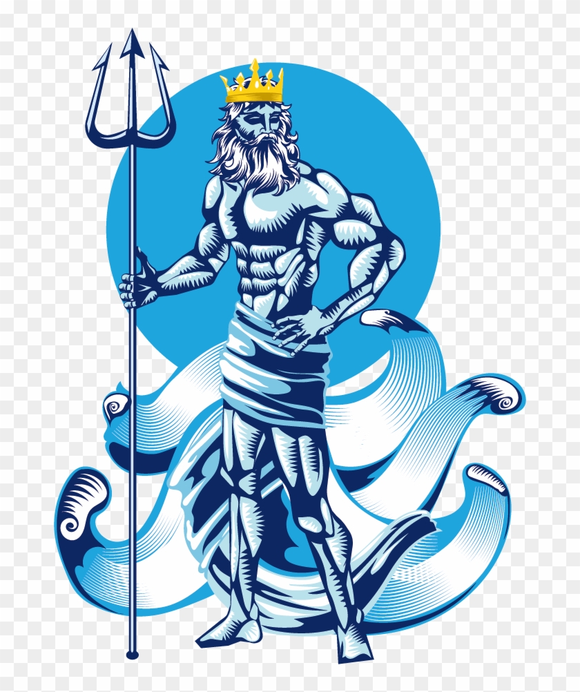 Poseidon Greek Mythology Clip Art - Greek Mythology Poseidon Png #1131000