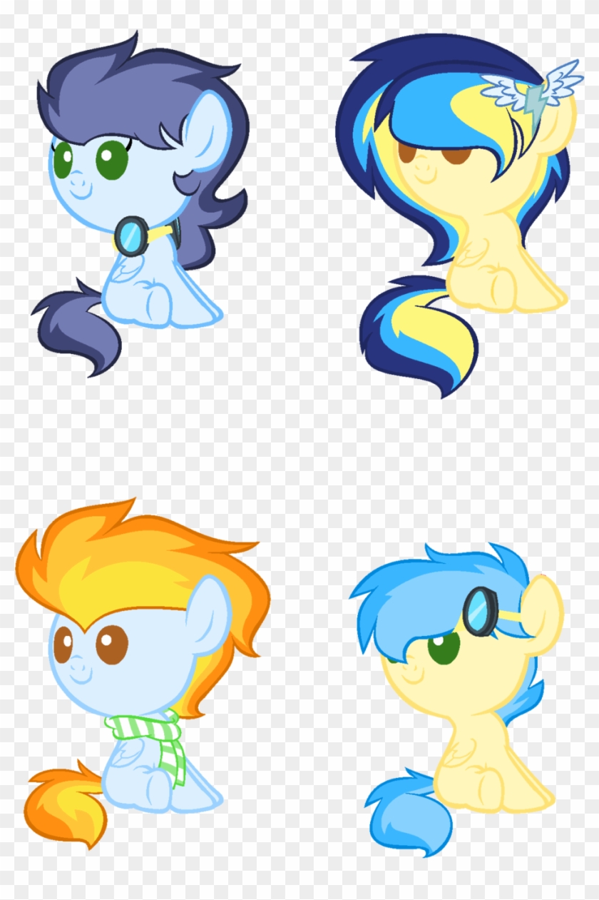 Rainbow Dash X Soarin X Spitfire Soarin X Spitfire - Spitfire X Soarin Foal #1131027