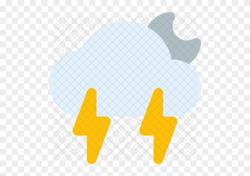 Thunderstorm Icon - Emblem #1131102