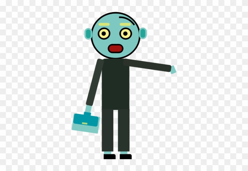 Business Zombie Public Domain Vectors Rh Publicdomainvectors - Clip Art #1131141