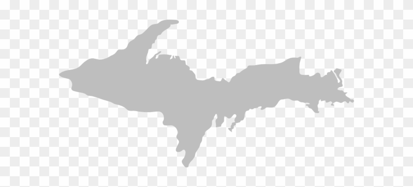 Michigan Upper Peninsula Clip Art - Michigan Upper Peninsula Outline #1131146