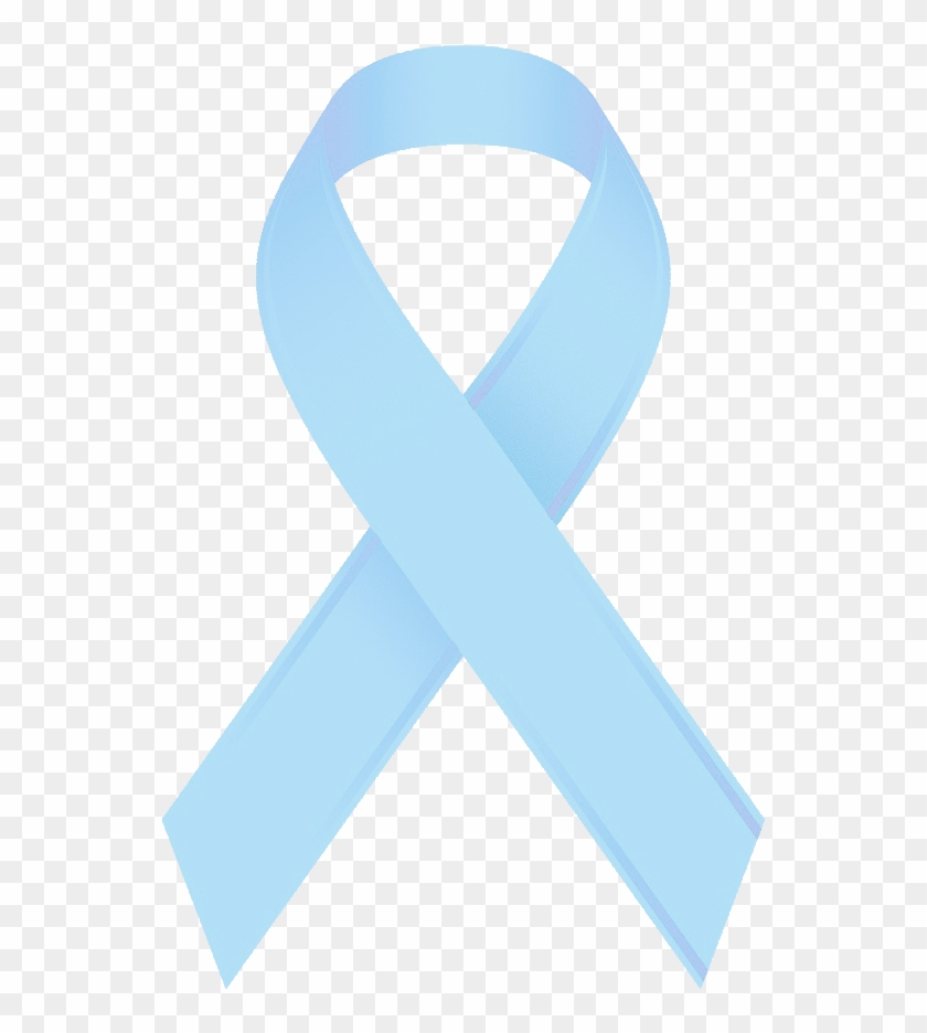 Prostate Cancer Ribbon Images - Light Blue Cancer Ribbon #1131323