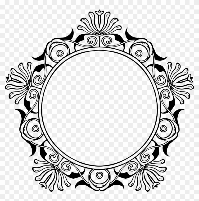 Clip Art Details - Circle Border Clipart #1131328