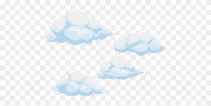 Report Abuse - Cloud Pixel Art #1131346