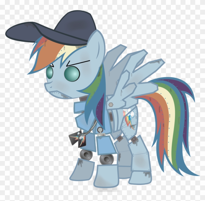 Avastindy, Dashbot, Mare Vs Machine, Rainbow Dash, - My Little Pony Rainbow Dash Winter #1131373