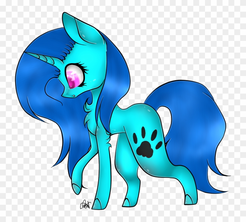 [trade] Mane Blue By Ohflaming-rainbow - Cartoon #1131375