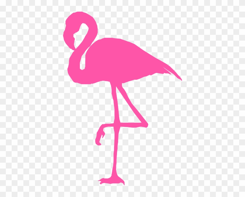 Flamingo Clip Art - Gold Flamingo Silhouette #1131407