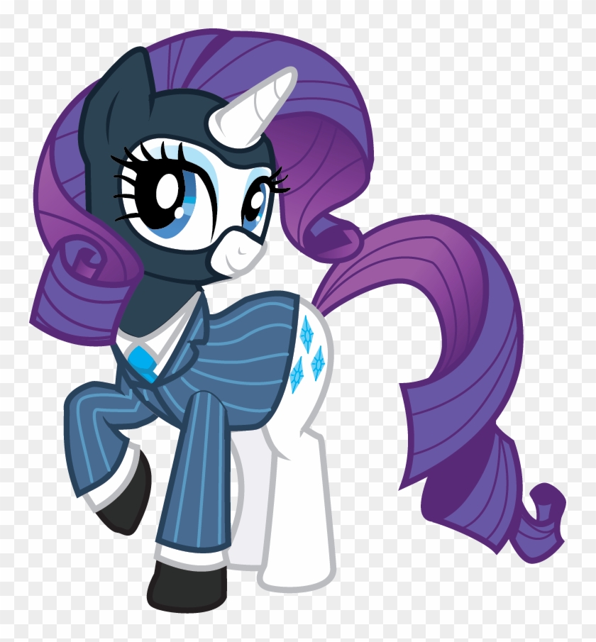 Smashinator, Balaclava, Clothes, Crossover, Female, - Tf2 Mlp Rarity Spy #1131414