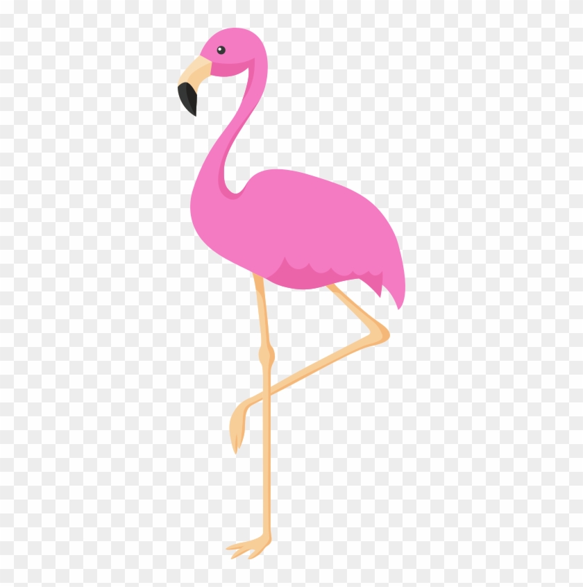 Flamingo Face SVG