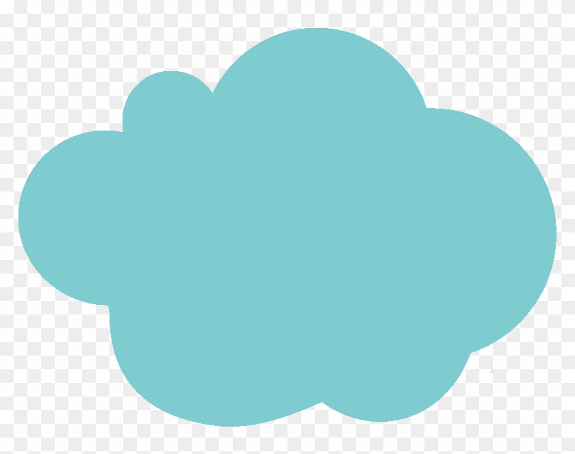 Light Blue Cloud - Heart #1131525